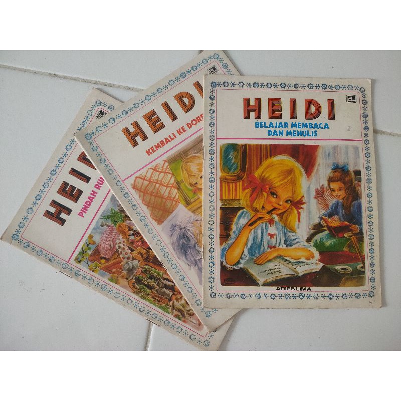 Buku Cerita Seri Heidi Aries Lima