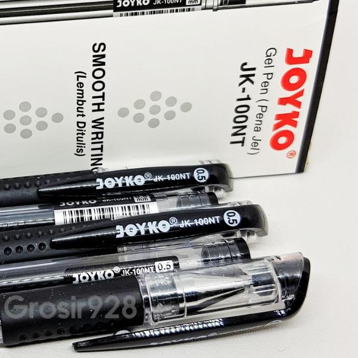 

Update Per 12 Gel Pen / Pulpen Gel / Pena Jel Hitam Joyko JK-100NT JK100NT
