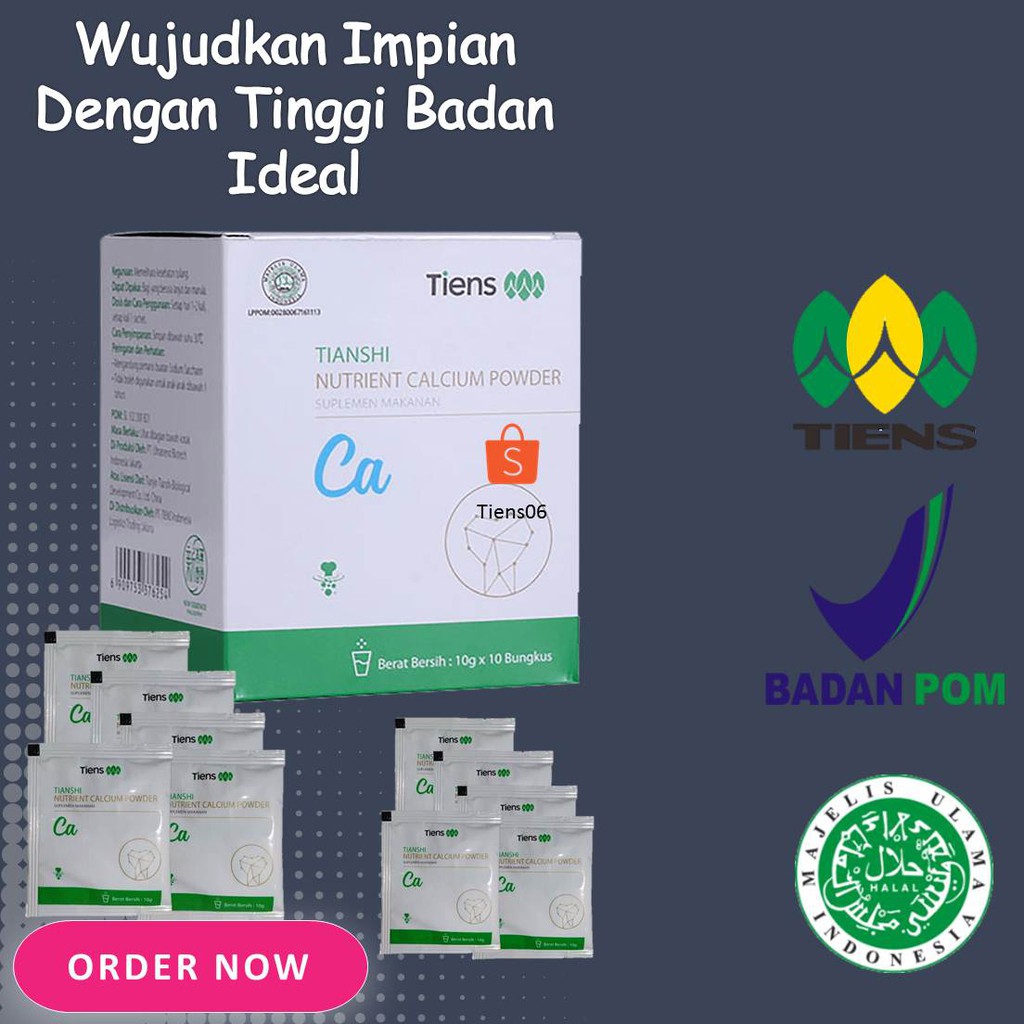 

Susu Peninggi Badan / Susu Nutrient High Calcium NHCP /Susu Kalsium Bagi Ibu Hamil (Per Sachet)