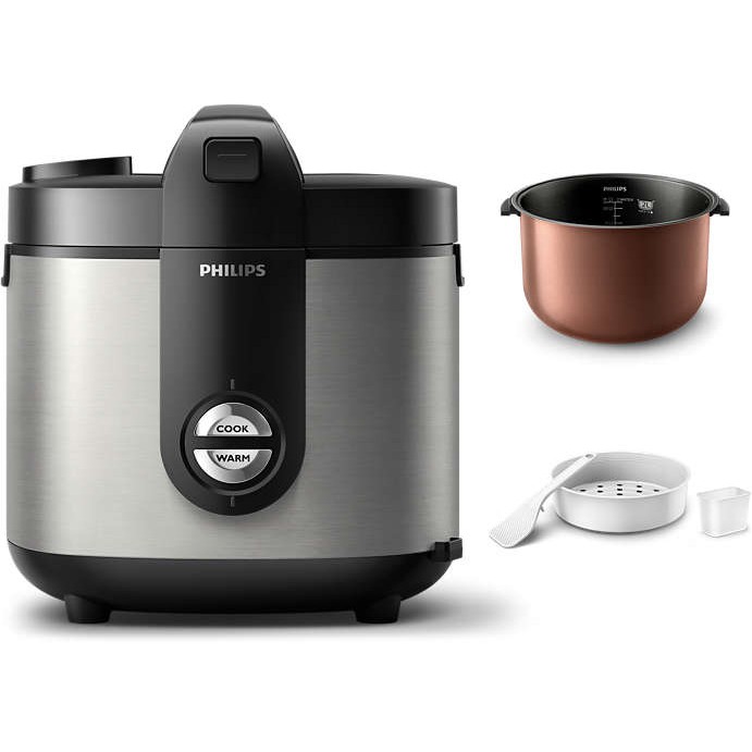 Home-Klik Philips Rice Cooker - HD 3132 - 2L - Random