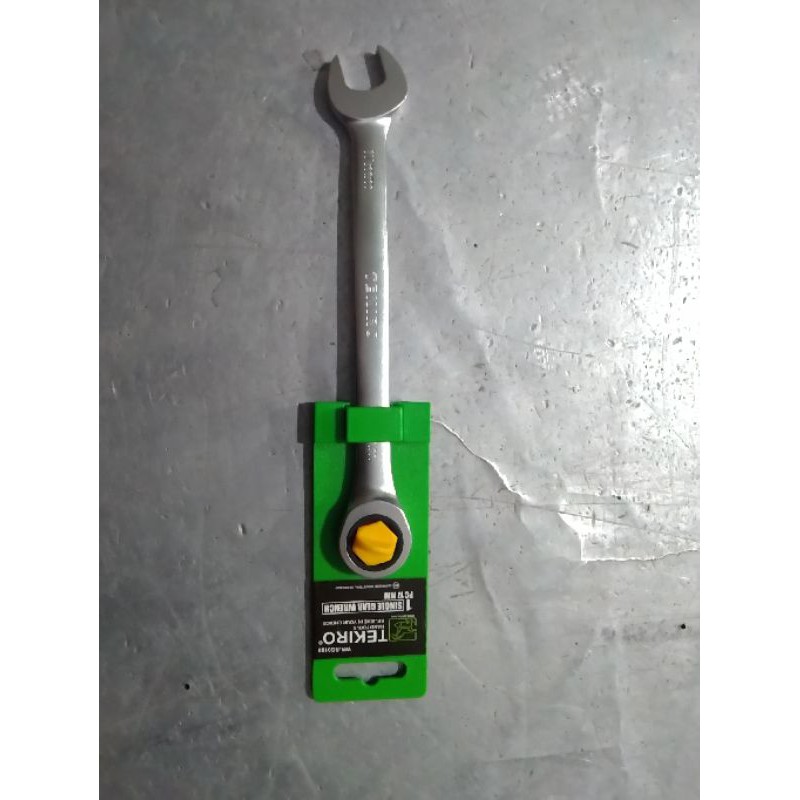 TEKIRO 13MM kunci ring pas RATCHET PANJANG single gear wrench ORIGINAL