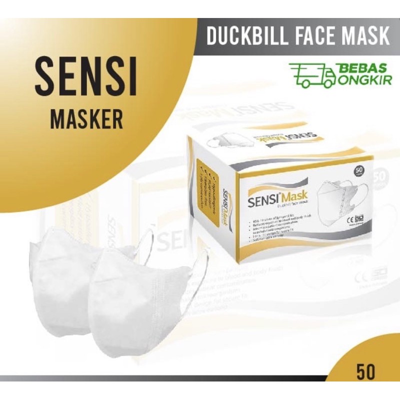Masker Sensi Duckbill Original