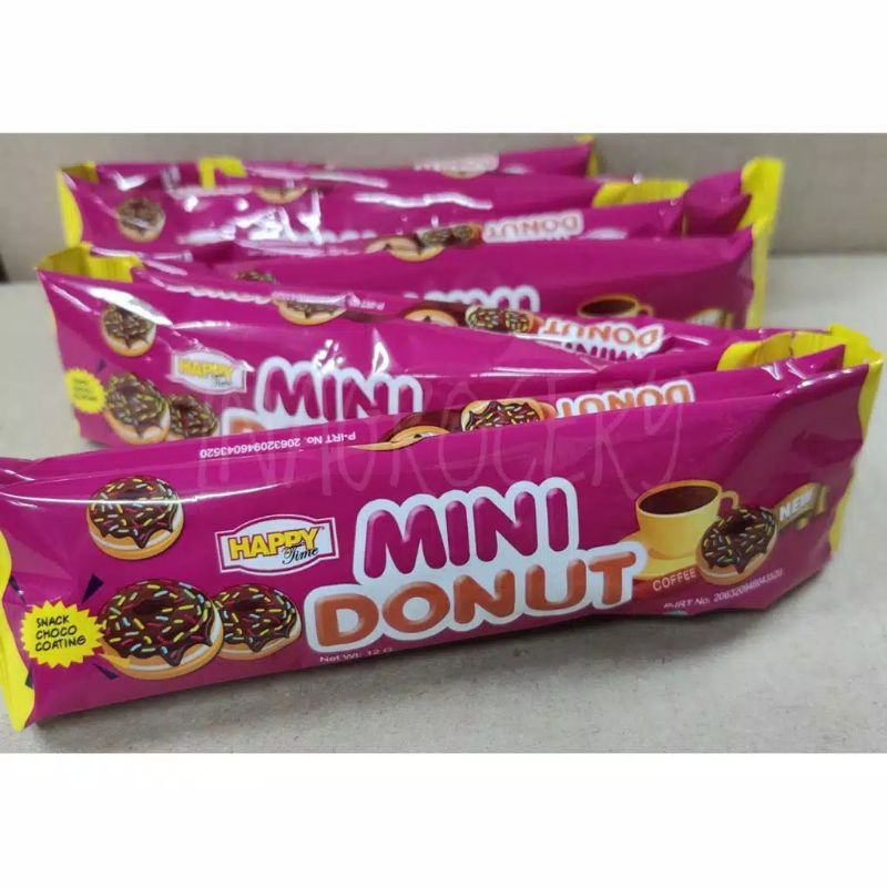 

Happy Time Mini Donut 10gr x 10pcs