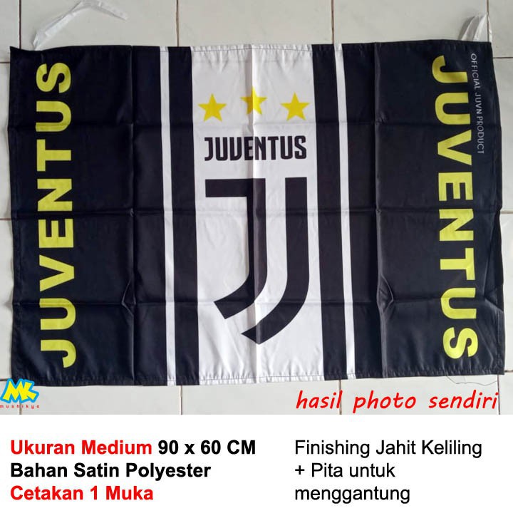 Bendera Klub Sepak Bola Juventus