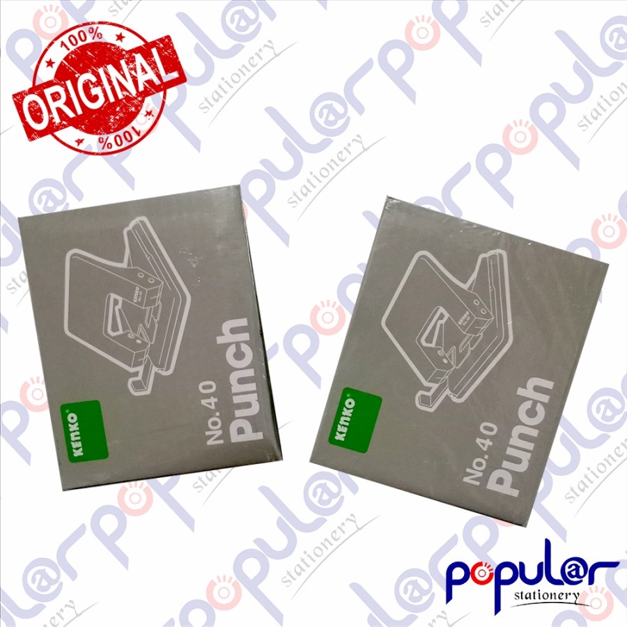 

Punch Hole / Perforator / Pembolong Kertas Kenko No. 40