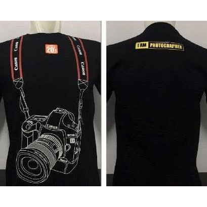 Kaos Fotografi Kamera Canon