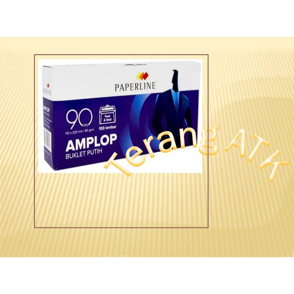 

Amplop Putih No. 90 Merek Paperline [Isi 100 lembar]