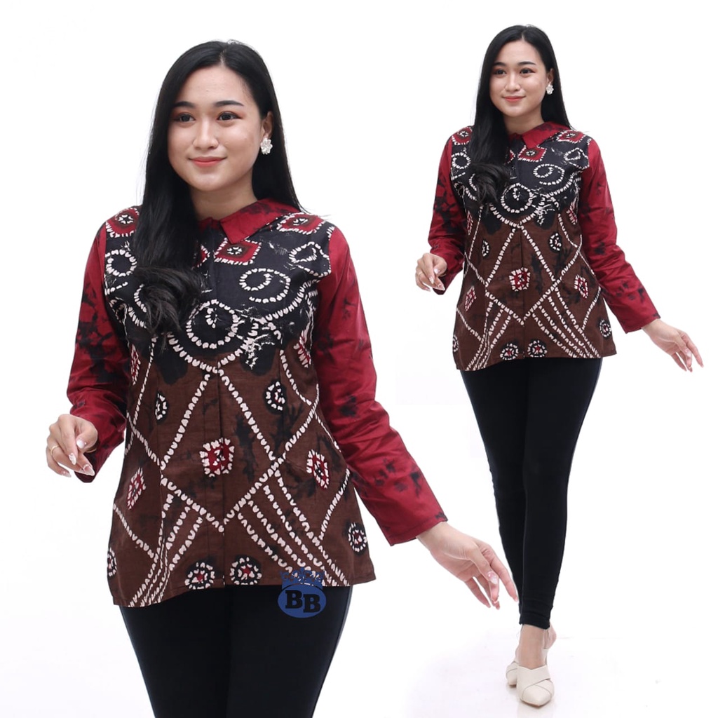 Batik Blus - Motif Sasirangan