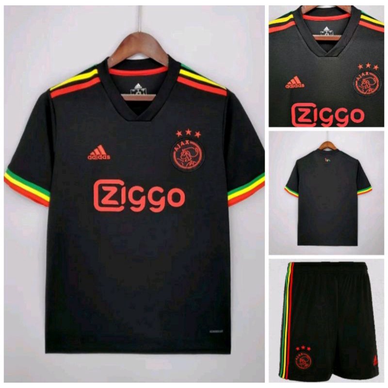 JERSEY AJAX 3RD THIRD FULL SET BAJU CELANA 1 SET STELAN NEW MUSIM 21 22 2021 2022 GO GRADE ORIGINAL