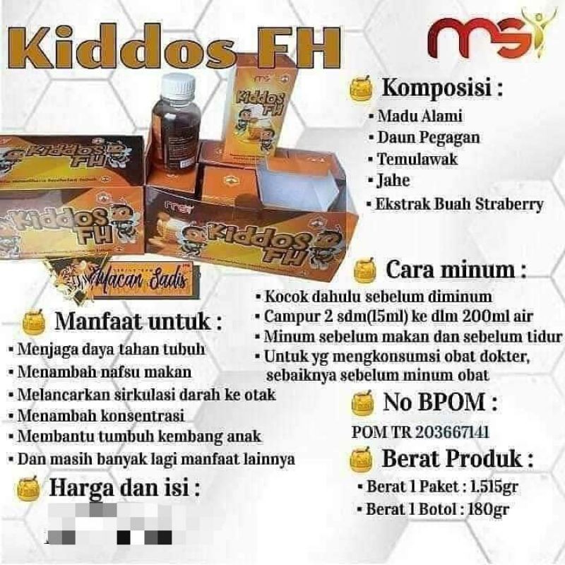 

Madu kesehatan anak