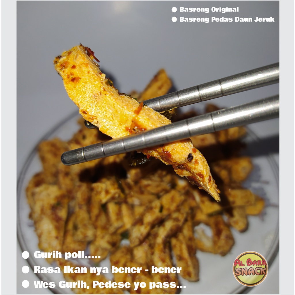 Basreng Pedas Extra Daun Jeruk Basreng Sultan Viral 100gram-2