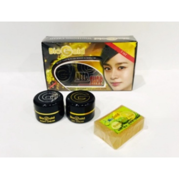 DISKON MURAH CRIM PEMUTIH BIOGOLD 3in1