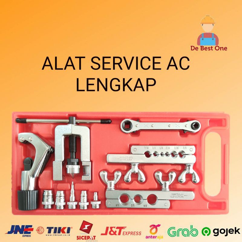 Flaring Tool Kit Set Lengkap + Cutter / Alat Service AC Lengkap