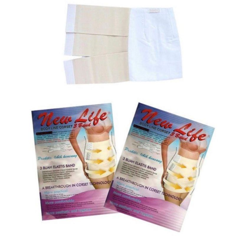 New Life Gurita atau Korset Ibu 3 Band New Life All Size XL - Korset Pasca Melahirkan