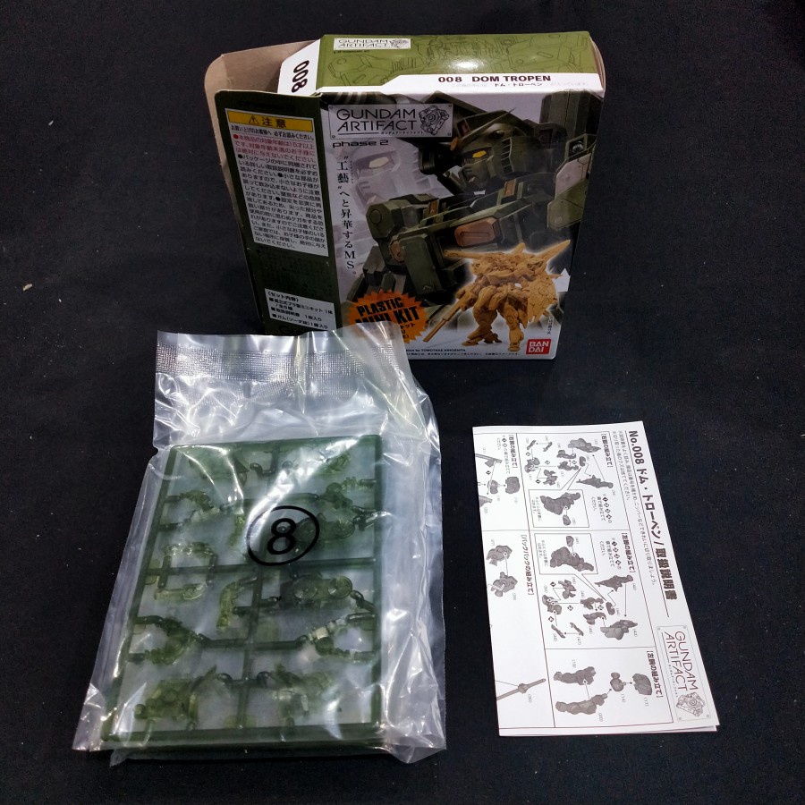 Gundam Artifact Mini Kit Phase 2 Dom Tropen Clear Green Ver.