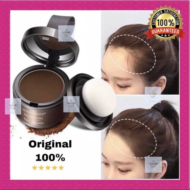 Maycheer Cover Hairline Shadow Powder Hair Penutup Warna  