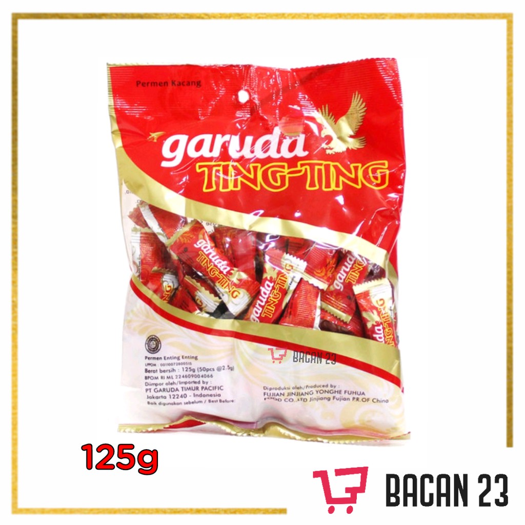 

Garuda Ting-Ting (125g)/ Permen Kacang/ Bacan 23 - Bacan23