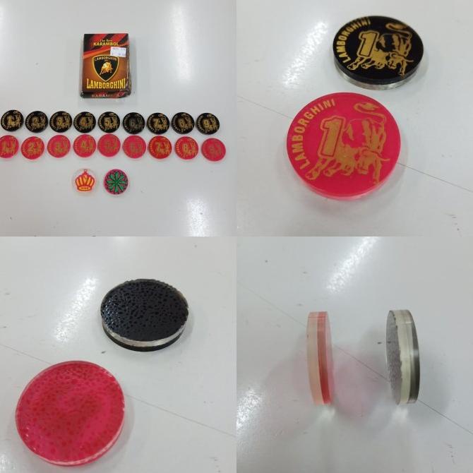 

coin koin biji karambol krambol mica mika 4,5mm 4,5 mm 4 5 mm BRG BARU