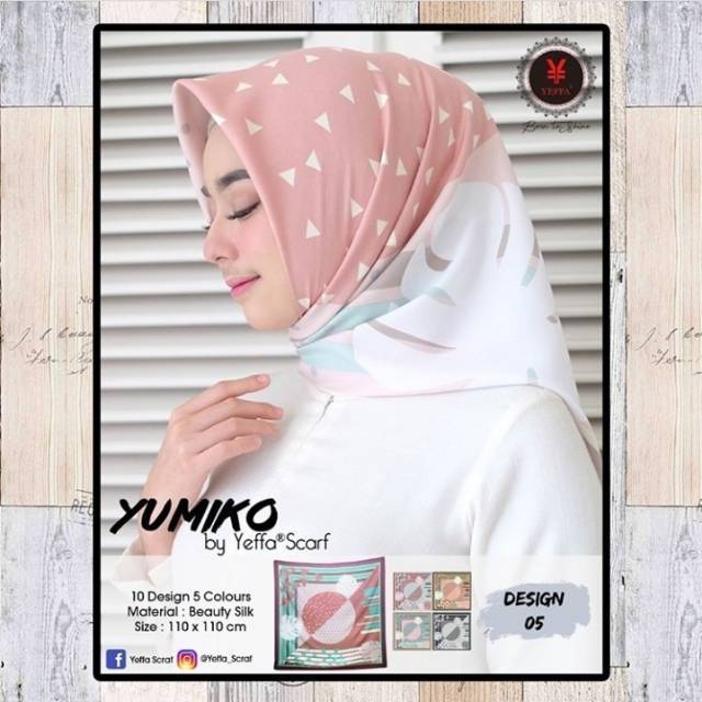 YUMIKO SQUARE BY YEFFA SCARF