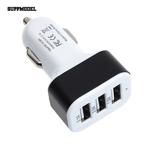 【 wu 】 Charger Fast Charging Universal 3 Port USB LED Samsung