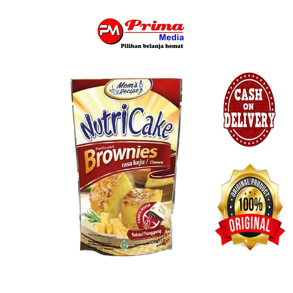 

Nutricake Brownies 230g l kukus/panggang