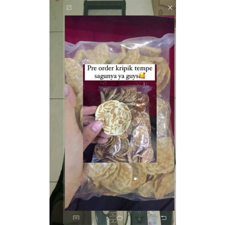 

Keripik Tempe Sagu dan Keripik Pedas Madina