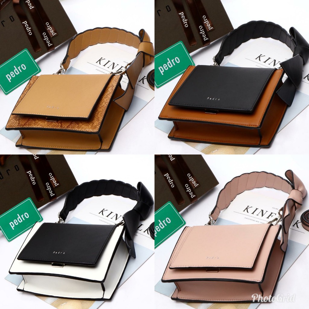 NEW PEDRO 813 SA ( WITH BOX ) TAS SELEMPANG TAS TAS WANITA TAS MURAH BATAM SLINGBAG