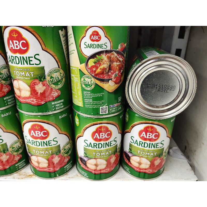 

Sardines ABC tomatoes 425gr