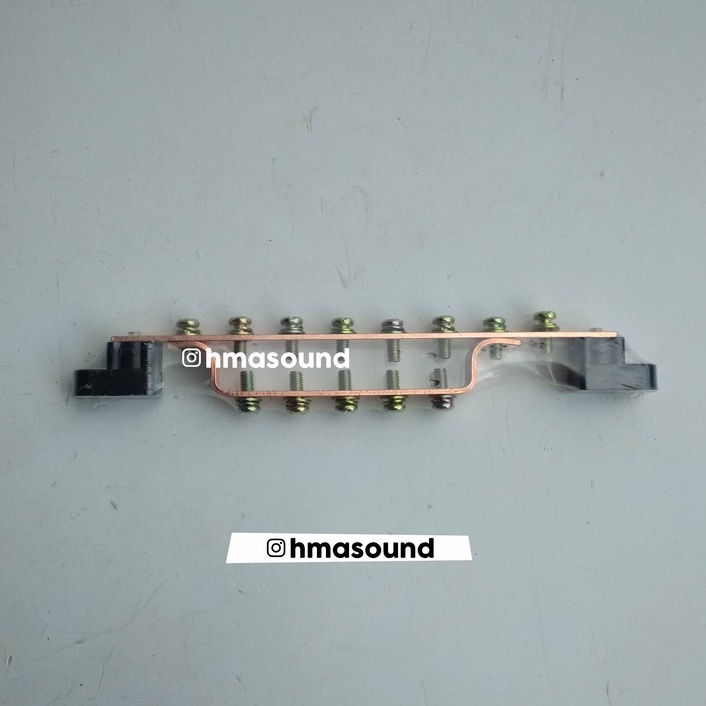 Busbar Nol Arde Tembaga Ewig NAE-850 8 Baut + 5 Baut