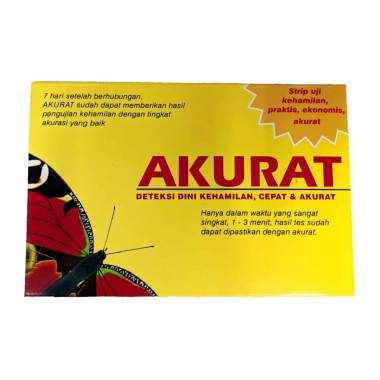 Test Pack Akurat 10 MIU Alat Tes Kehamilan Tes Hamil Celup Akurat Kontrasepsi Testpack