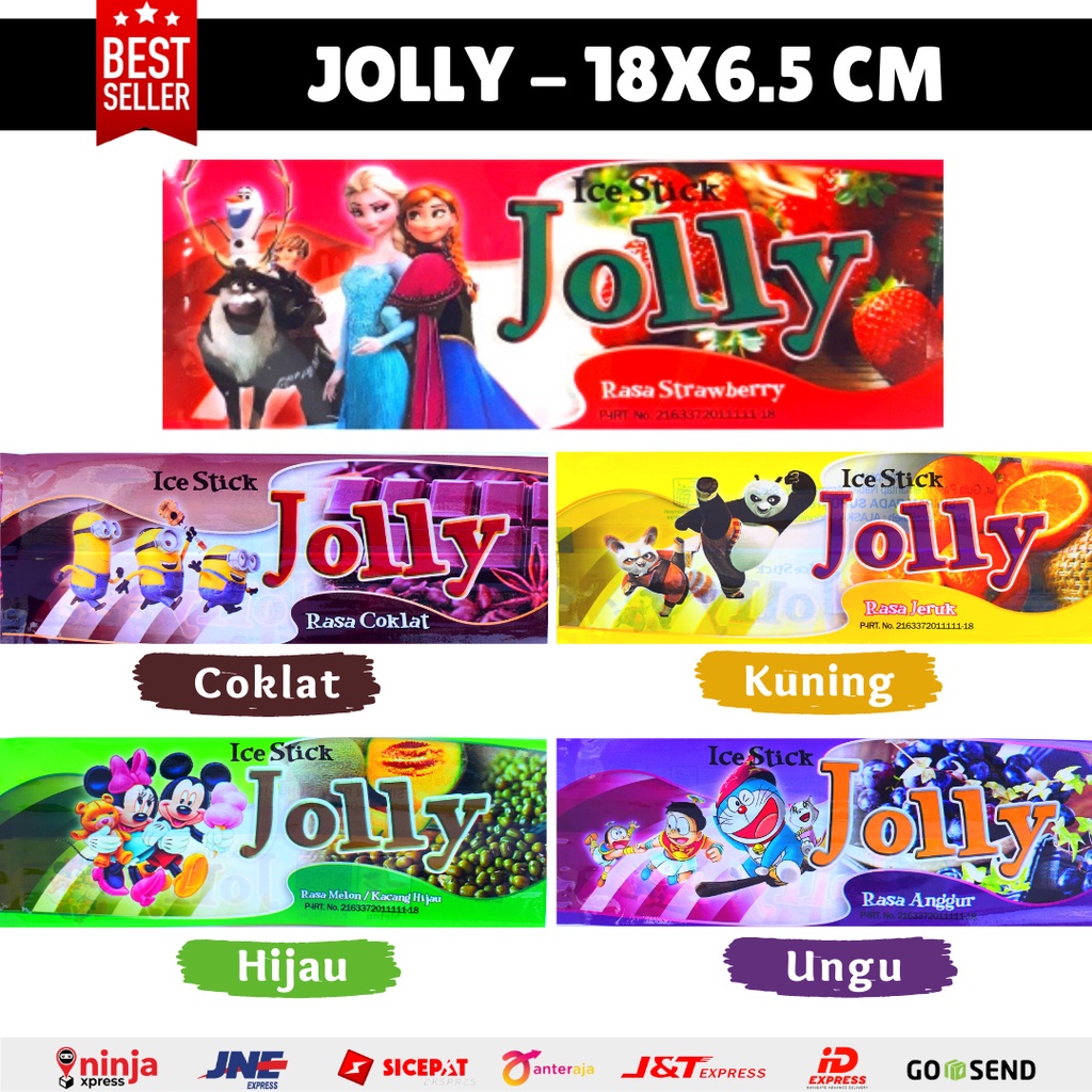 

KEMASAN ES KRIM STIK JOLLY PLASTIK KEMASAN ES MURAH BUNGKUS ES CREAM TERLARIS BISA COD BUNGKUS ES LOLI KEMASAN ES KRIM STIK