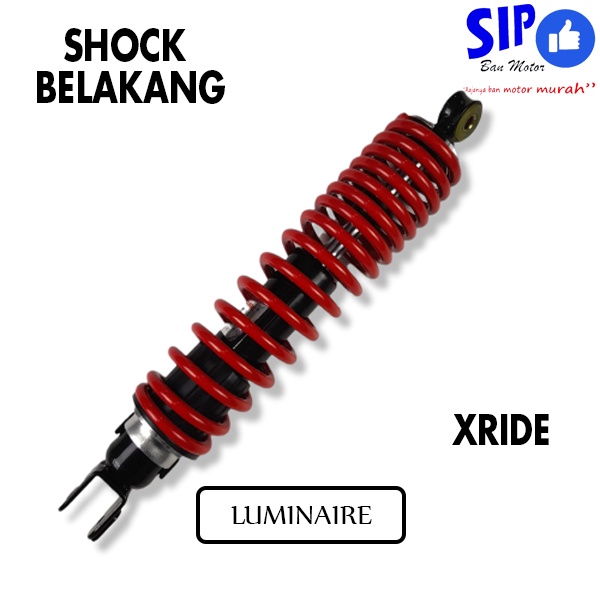 Shock Breaker X RIDE Mono Shock belakang XRide X-Ride [WARNA MERAH]