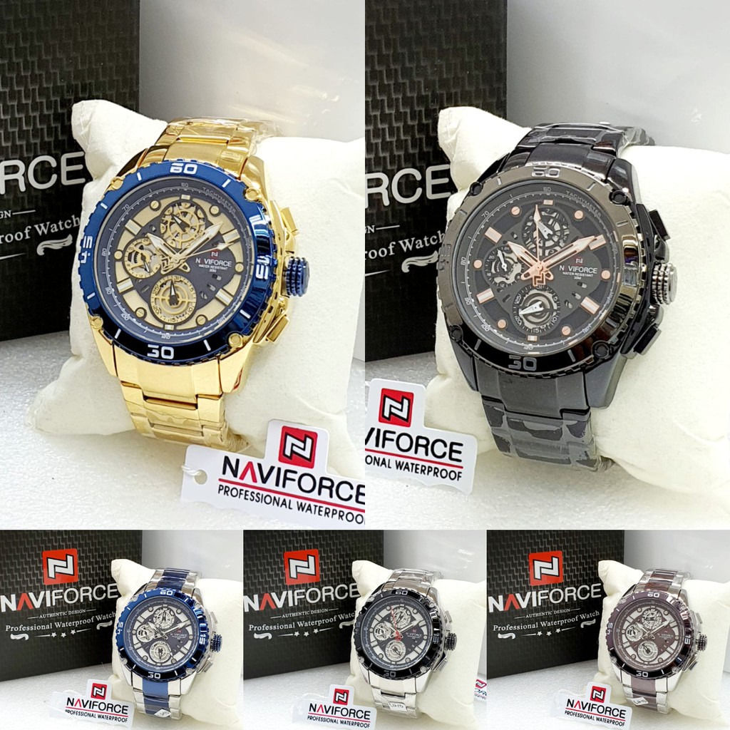 Jam Tangan Pria Naviforce NF9179 Original | Jam Tangan Murah | Garansi Resmi.