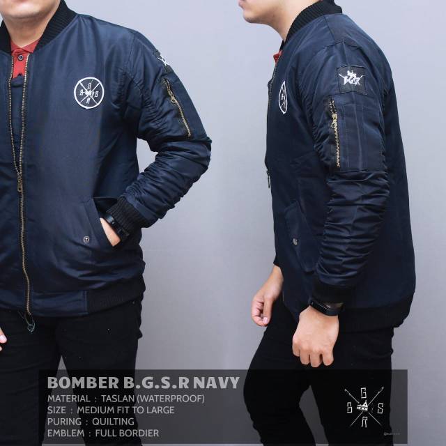 Bomber bgsr bulat &amp; bomber pria &amp; jaket bomber