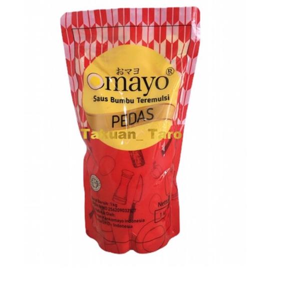 

パ Mayo mayonaise pedas 1kg omayo Trendy