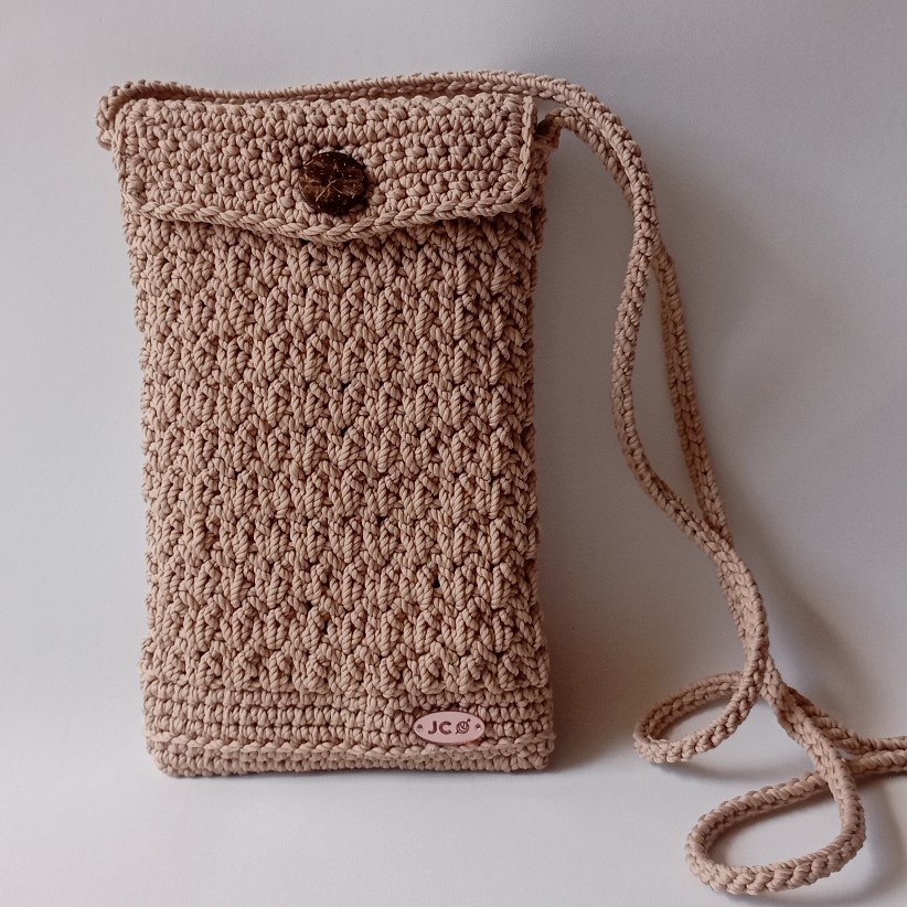 POUCH HP SELEMPANG / TAS HP RAJUT HANDMADE BAHAN TEBAL PREMIUM QUALITY