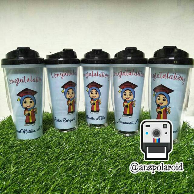 TUMBLER CUSTOM BOTOL MINUM CUSTOM SOUVENIR HADIAH UNIK