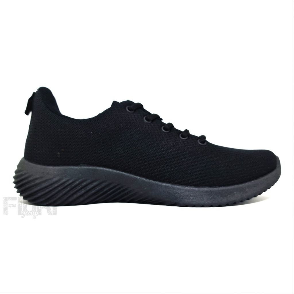 FIURI - ANDO ORIGINAL - EVALD 40-43 FULL HITAM - SEPATU SNEAKERS SPORT KANVAS SOL KARET ANAK LAKI-LAKI - SEPATU KETS TRENDY PRIA DEWASA - SEPATU OLAHRAGA LARI FITNES SENAM KERJA KULIAH SEKOLAH SD SMP SMA BERTALI COWOK MURAH PROMO DISKON BONUS KAOS KAKI