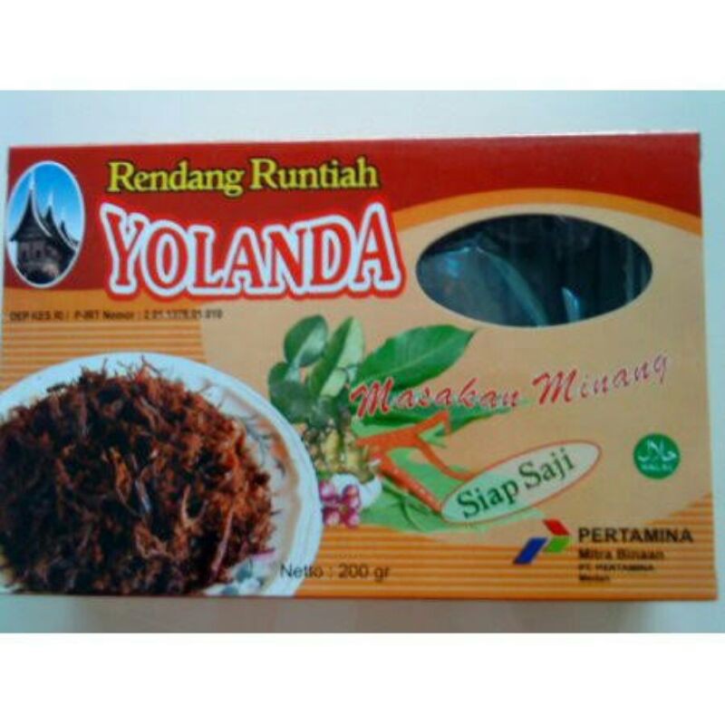 

RENDANG RUNTIAH YOLANDA