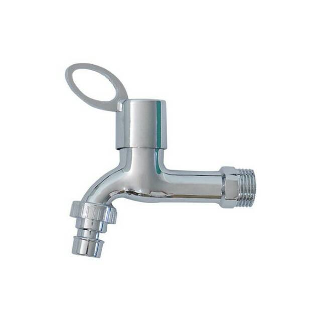 KRAN TEMBOK HANDLE ENGKOL KRAN TEMBOK AIR 1/2 INCH KRAN BATHROOM - CUCUK TAMAN