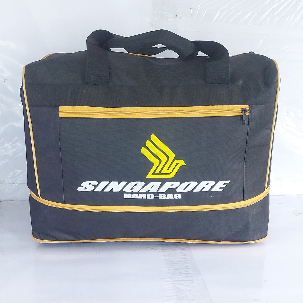 Tas Pakaian 2 Tingkat Murah / Tas Travel Hand Made ORIGINAL / Tas Sport COMPACT BARU / Tas Jalan Mini Compact MURAH / Tas Pakaian Jahitan Tangan RAPI / Tas Mudik RINGAN 2 TINGKAT / Tas Berangkat Bahan Kanvas MURAH / Tas Pakaian Singapore 2 Tingkat Murah