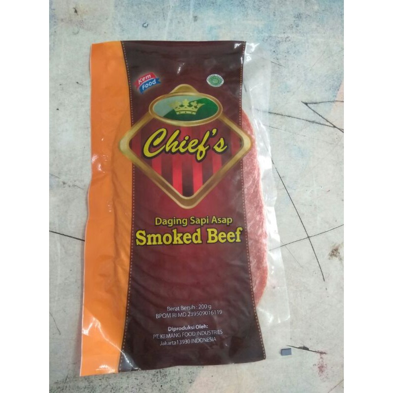 

CHIEF'S SMOKE BEEF KEMFOOD 200g