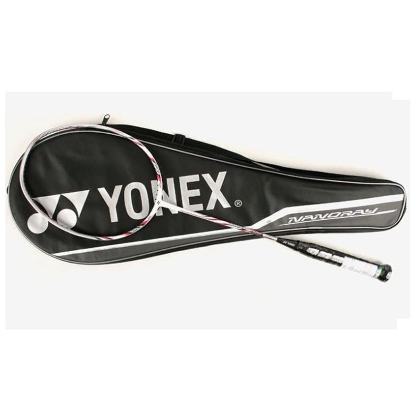 Yonex Badminton Frame (Unstrung) Nanoray 700 FX JPN (M) 4UG5  - White/High Red FREE Cover
