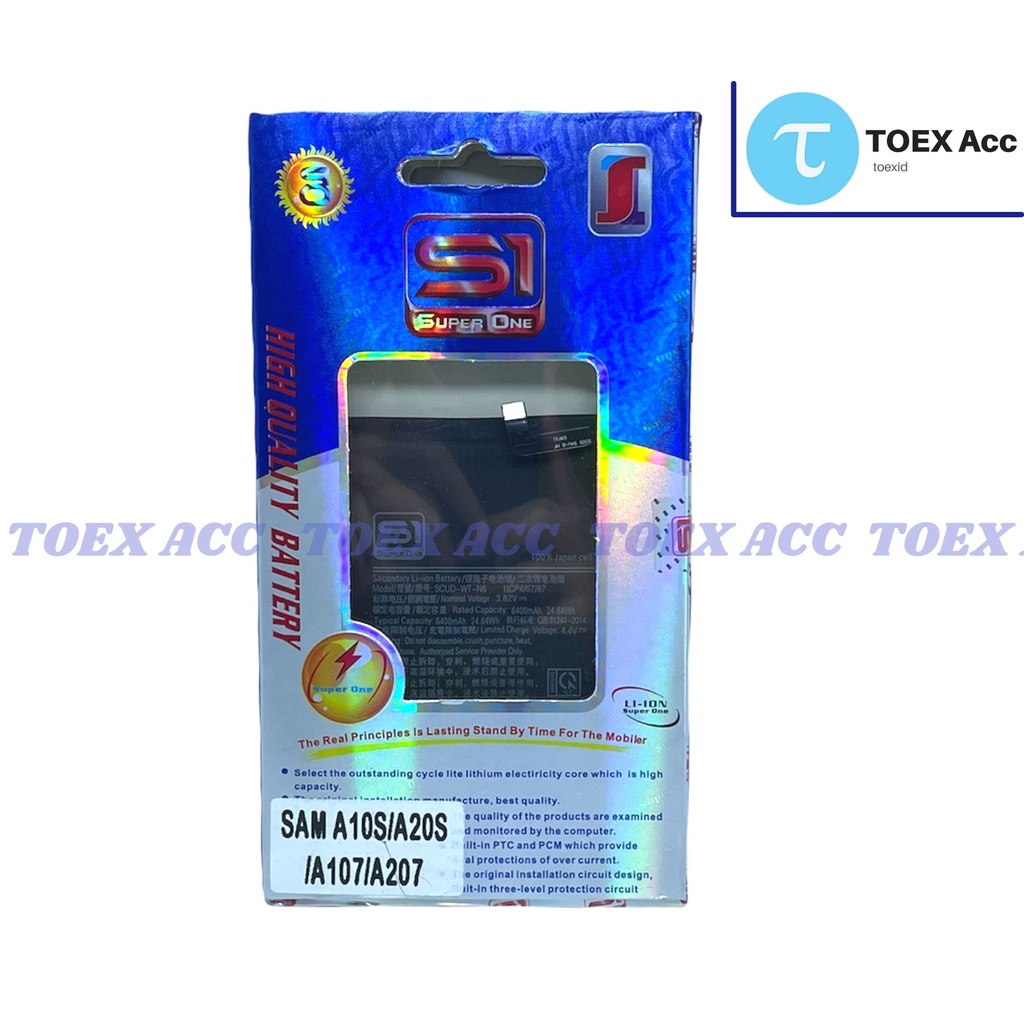 Baterai for Samsung A10S A107 - A20S A207 - Battery Double Power Super One