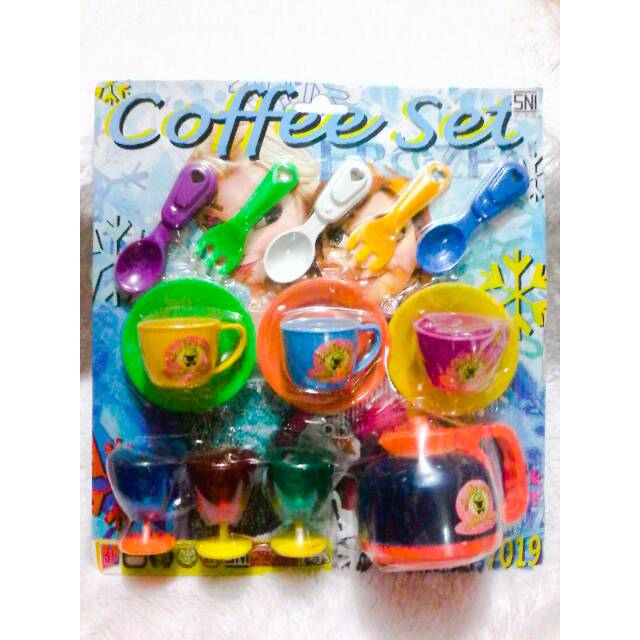  Mainan  Masakan Coffee Set 7019 Shopee Indonesia