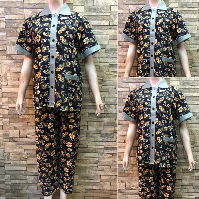 CP FOREVER MAMA SIZE | BAJU TIDUR | PIYAMA | COD-888 Dongker