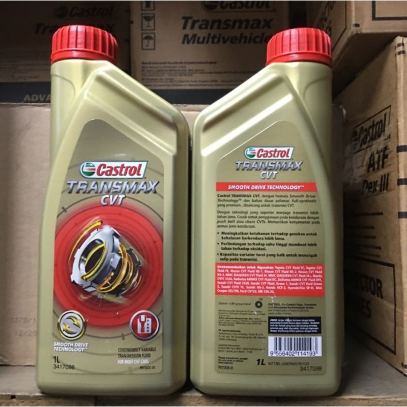 Oli transmisi ORIGINAL Castrol Transmax CVT - 1 liter