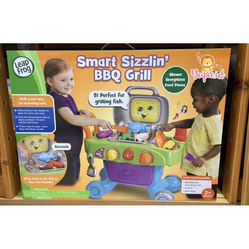leapfrog smart sizzlin bbq grill
