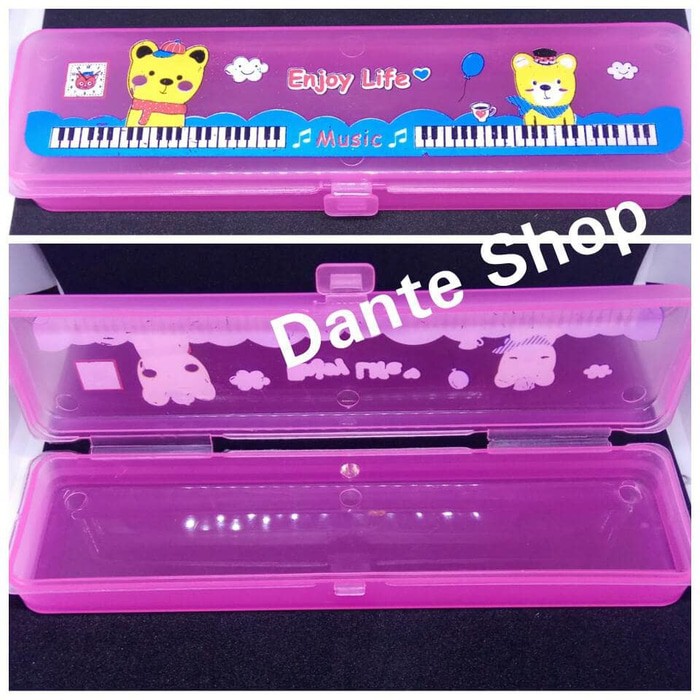 

Tempat Pensil - Pencil Case Plastik DR Lucu