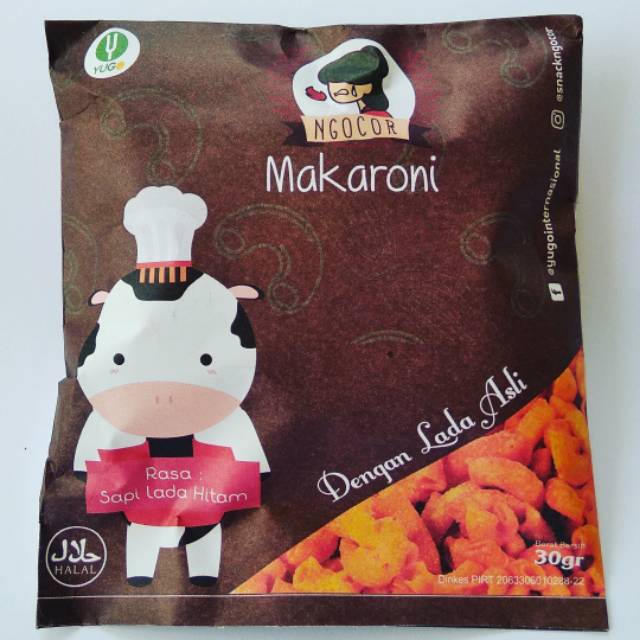 

Makaroni ngocor sapi lada hitam jajanan murah ready stock langsung agen bisa jual lagi